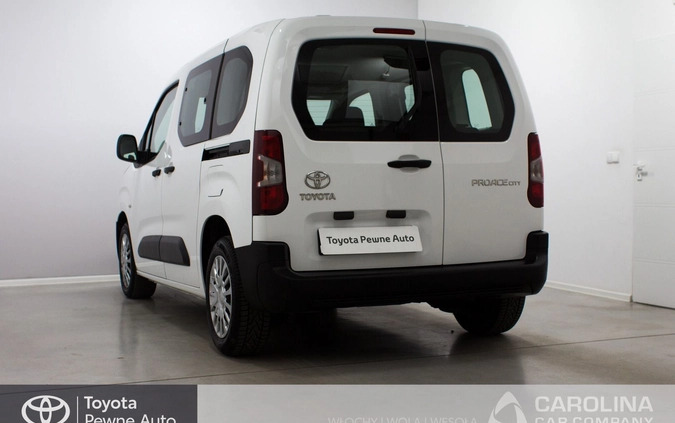 Toyota Proace City Verso cena 98000 przebieg: 68998, rok produkcji 2021 z Ziębice małe 92